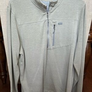 The Southern Shirt Company Gray Quarter-Zip Pullover